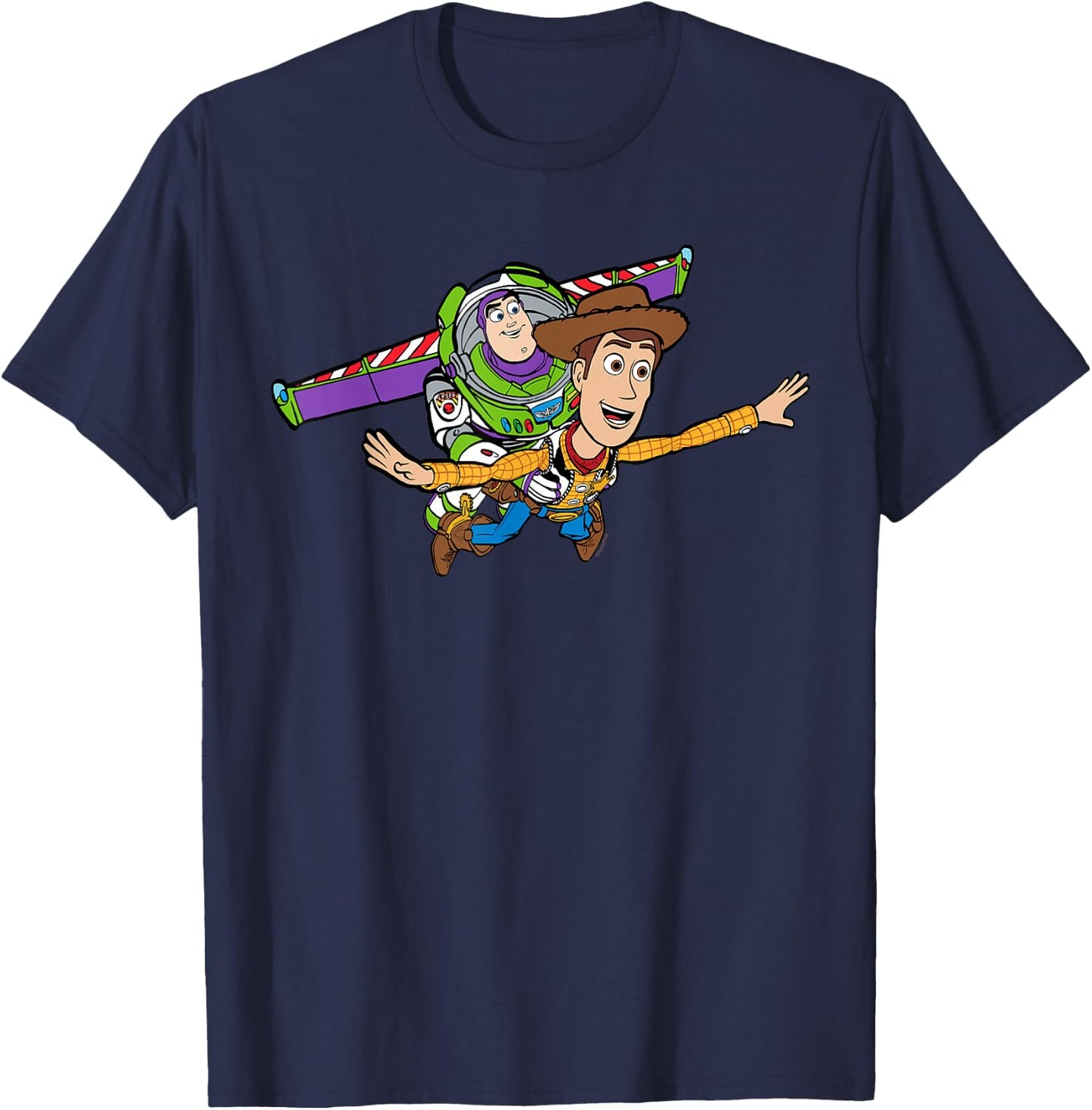 Disney & Pixar's Toy Story Buzz Woody to Infinity and Beyond T-Shirt - T-Shirt | Navy