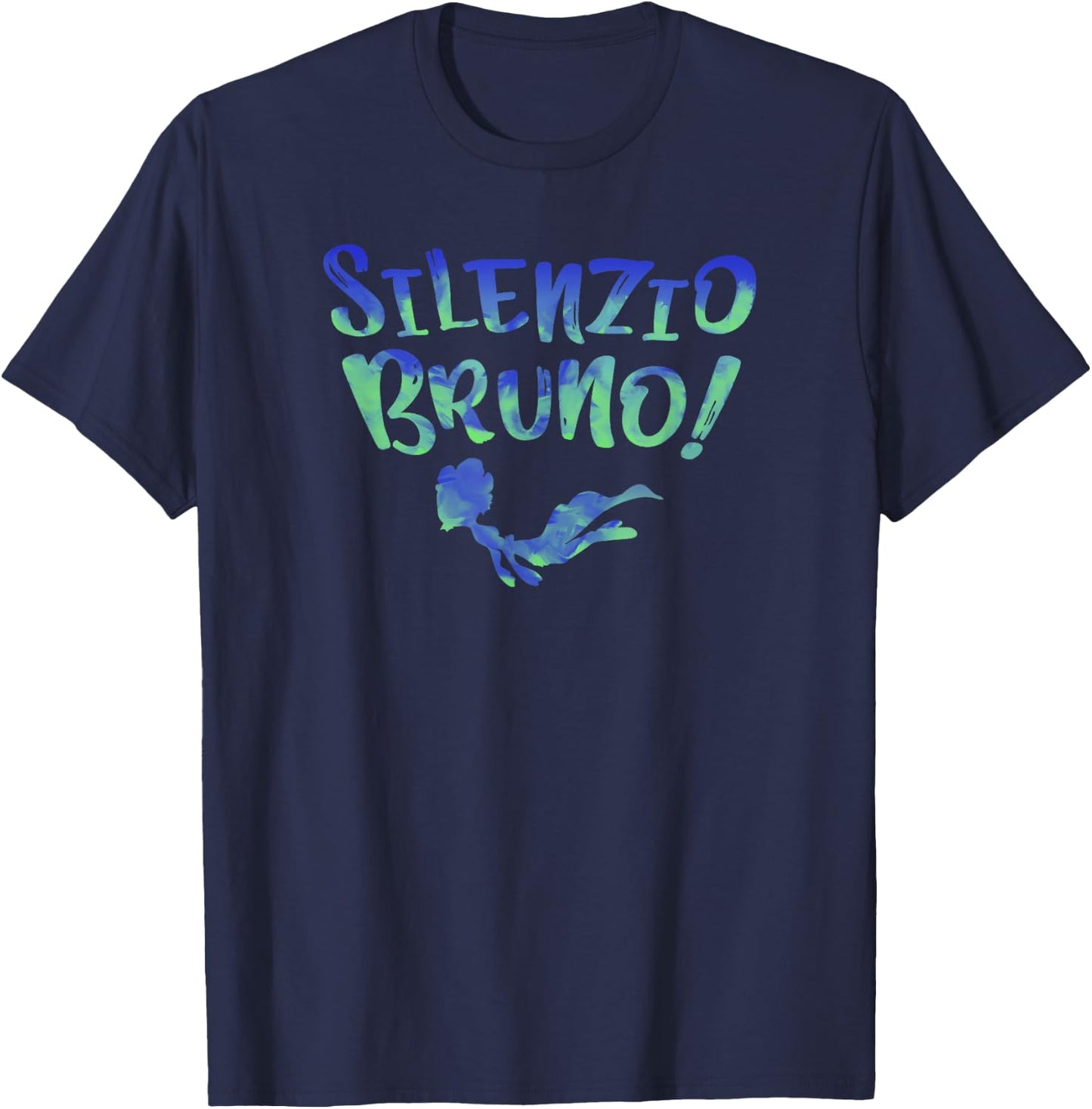 Disney Pixar Luca Silenzio Bruno! Colorful T-Shirt - T-Shirt | Navy
