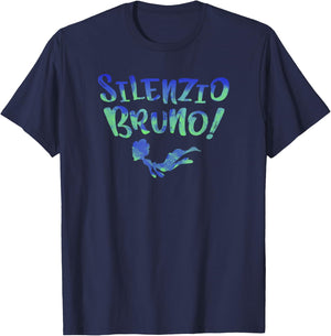 Disney Pixar Luca Silenzio Bruno! Colorful T-Shirt - T-Shirt | Navy