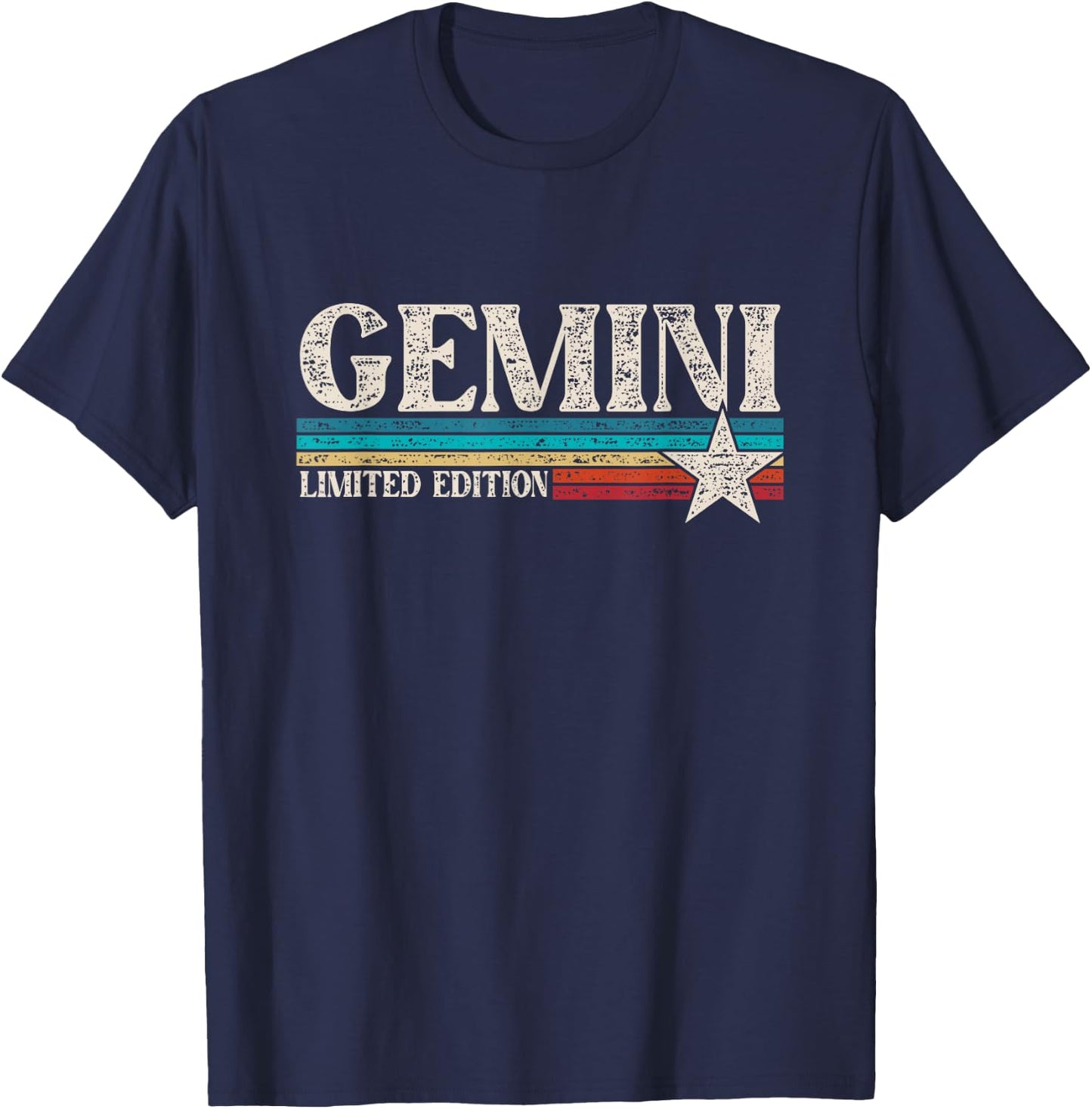 Zodiac sign Gemini T-Shirt - T-Shirt | Navy