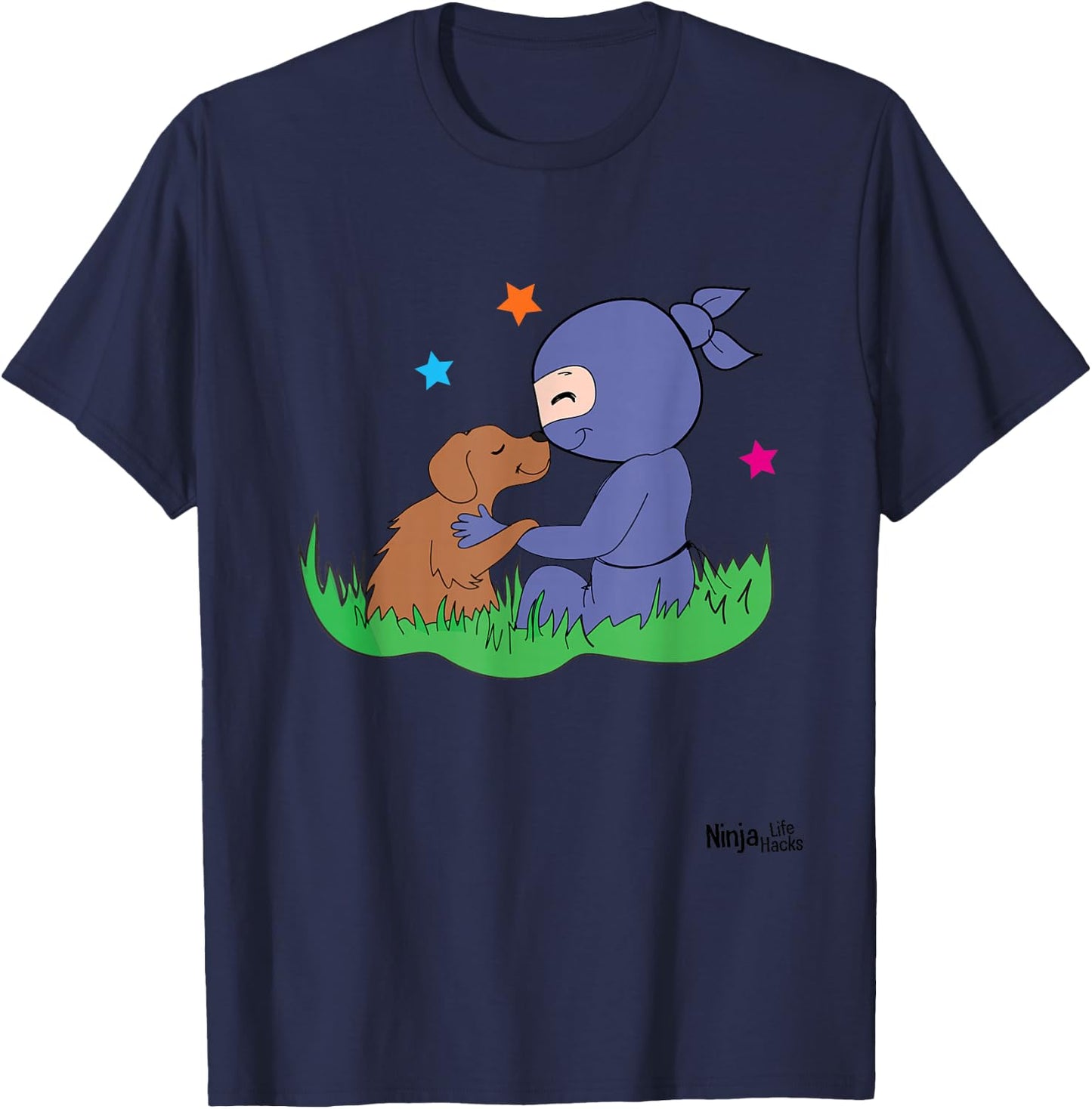 Compassionate Ninja T-Shirt - T-Shirt | Navy