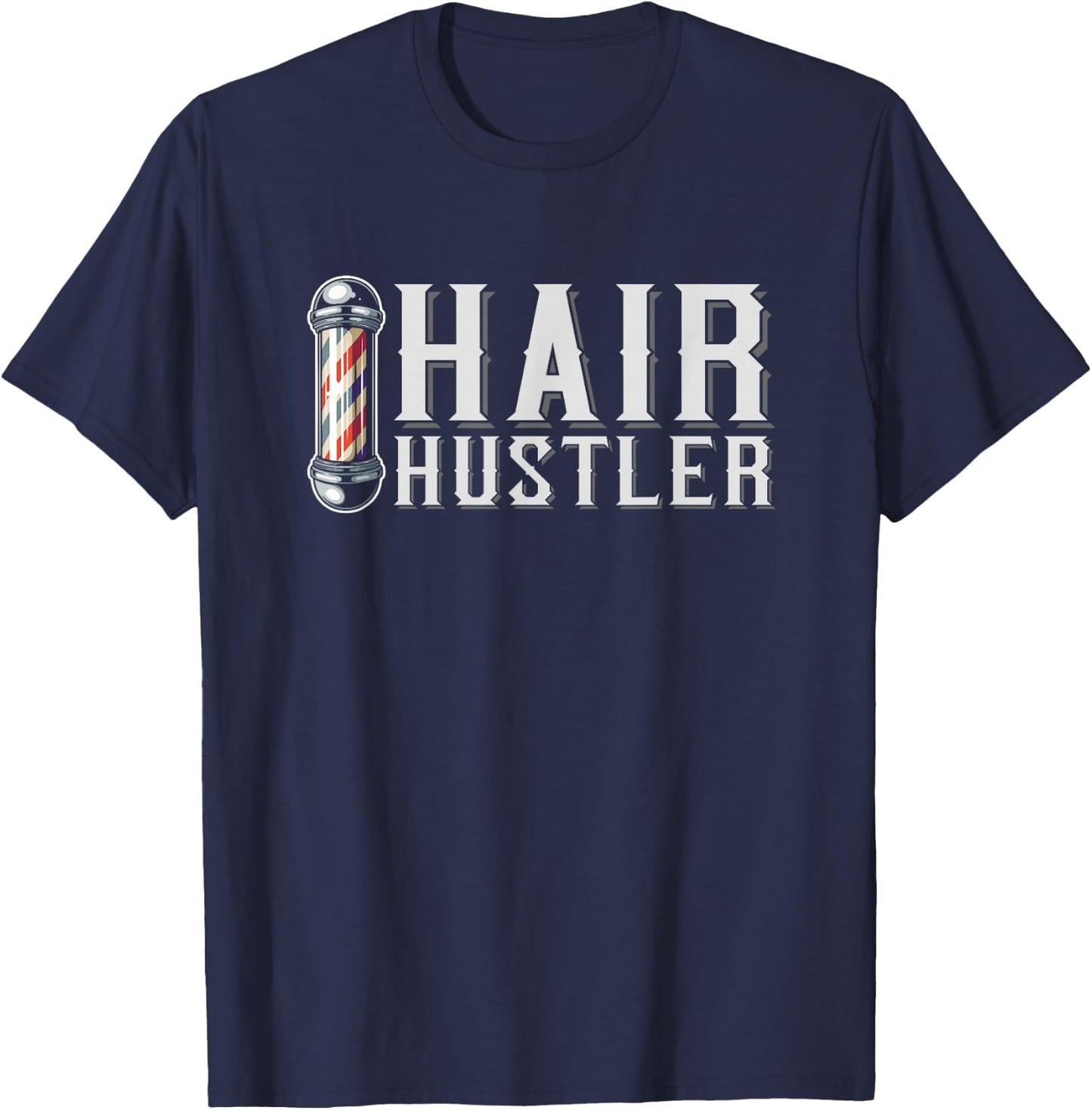 Barber - Hairdresser Hairstylist Barbershop Barber T-Shirt - T-Shirt | Navy