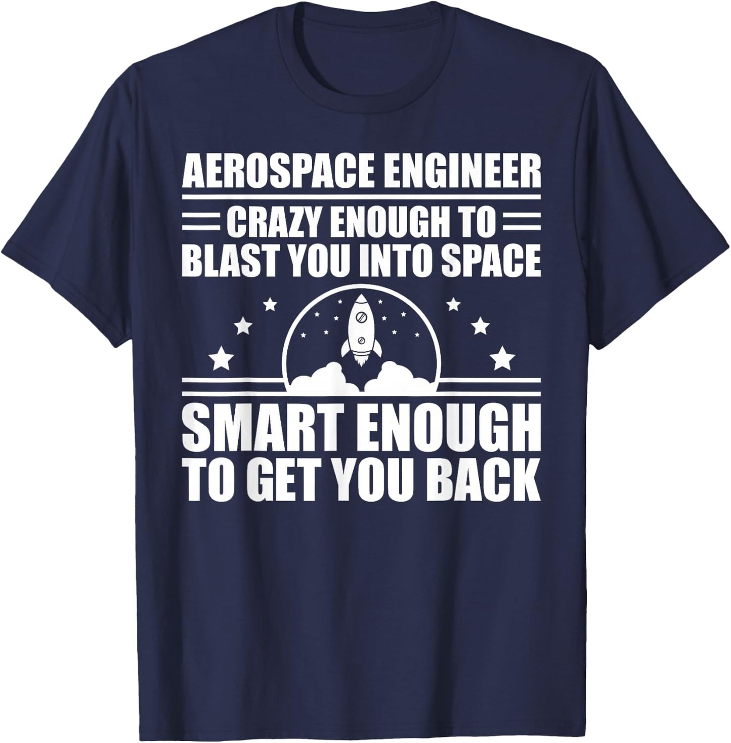 Cool Aerospace Engineer Art Women Aeronautical Space T-Shirt - T-Shirt | Navy