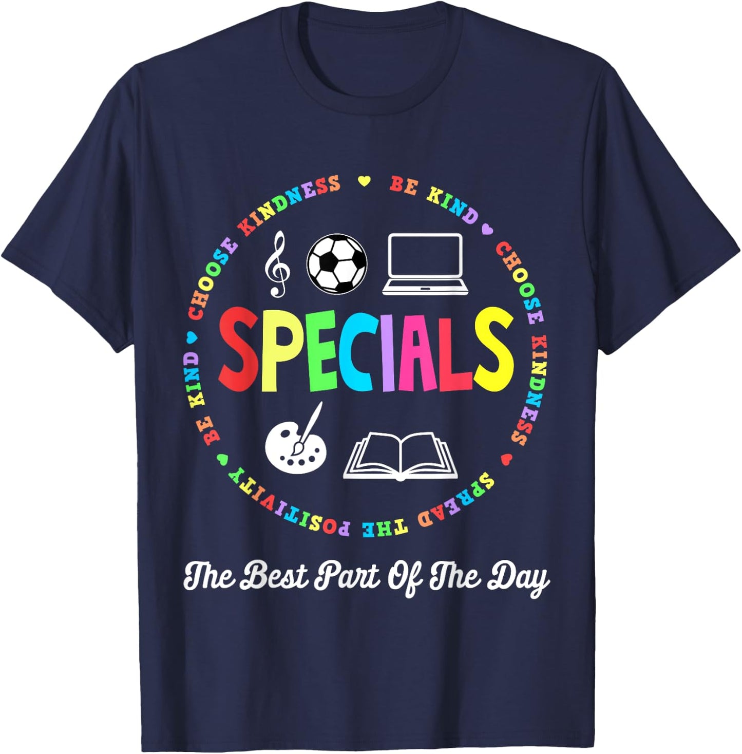 Specials Crew Teacher TRIBE Team Back To Primary School T-Shirt - T-Shirt | Navy
