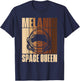 Melanin Space Queen, African American Astronaut T-Shirt - T-Shirt | Navy