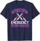 Retired ER Nurse Shirt Emergency Room Nurse Retirement T-Shirt - T-Shirt | Navy