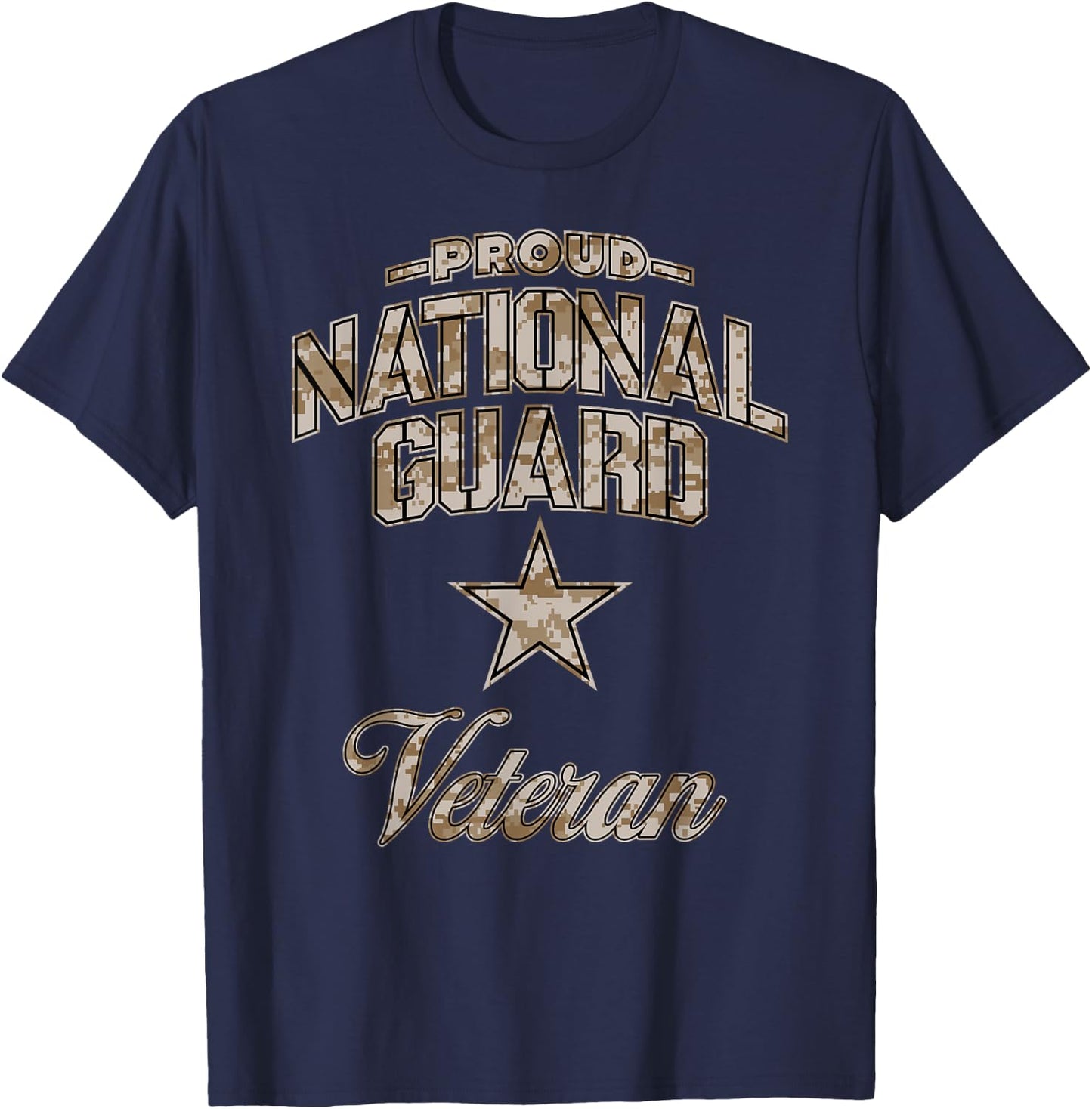 National Guard Veteran T-Shirt - T-Shirt | Navy