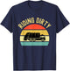 Recycling Garbage Truck Riding Dirty Sunset Toddler 5T 4T 3T T-Shirt - T-Shirt | Navy
