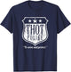 Thot Police Shirt Funny Thot T-Shirt - T-Shirt | Navy