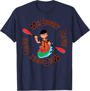 McCovey Cove Baseball Kayak T-Shirt - T-Shirt | Navy