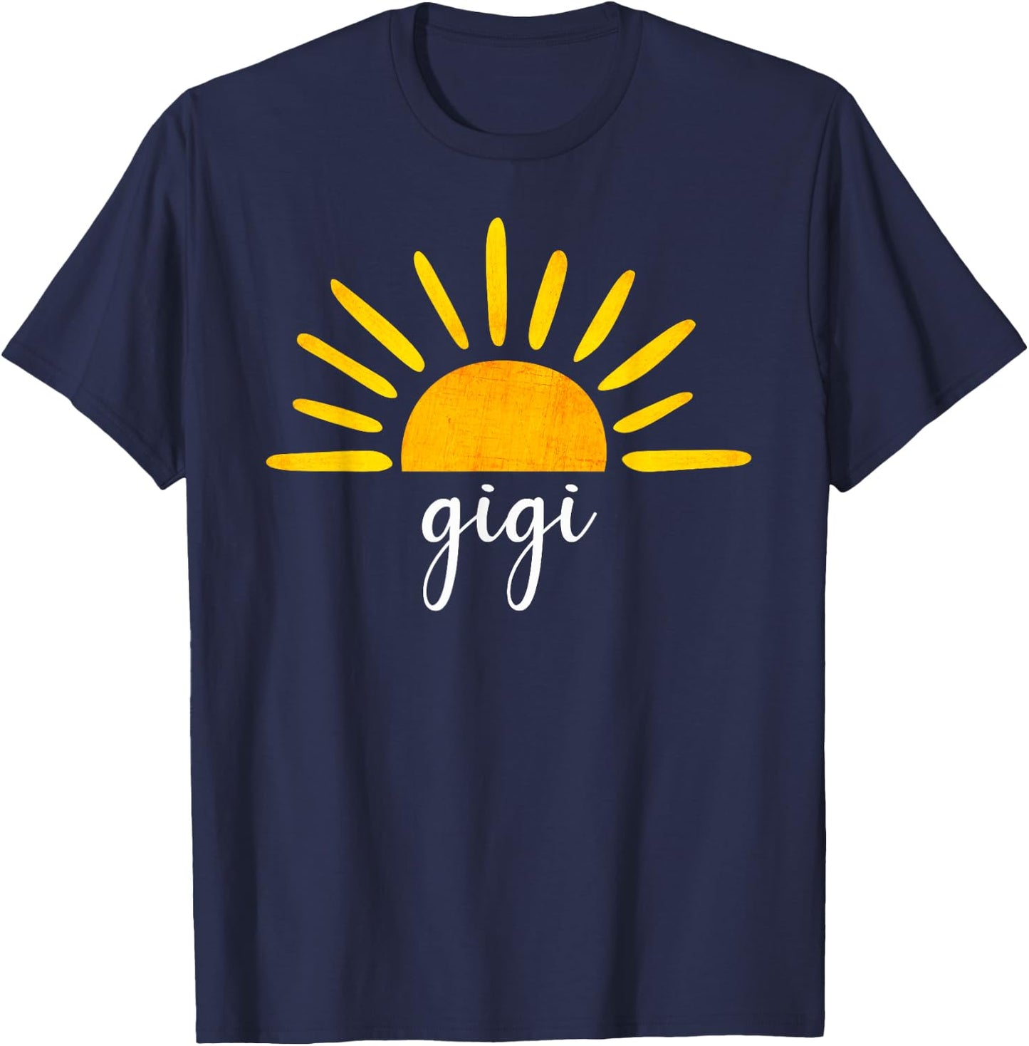 Gigi of The Birthday First Trip Around the Sun Birthday T-Shirt - T-Shirt | Navy