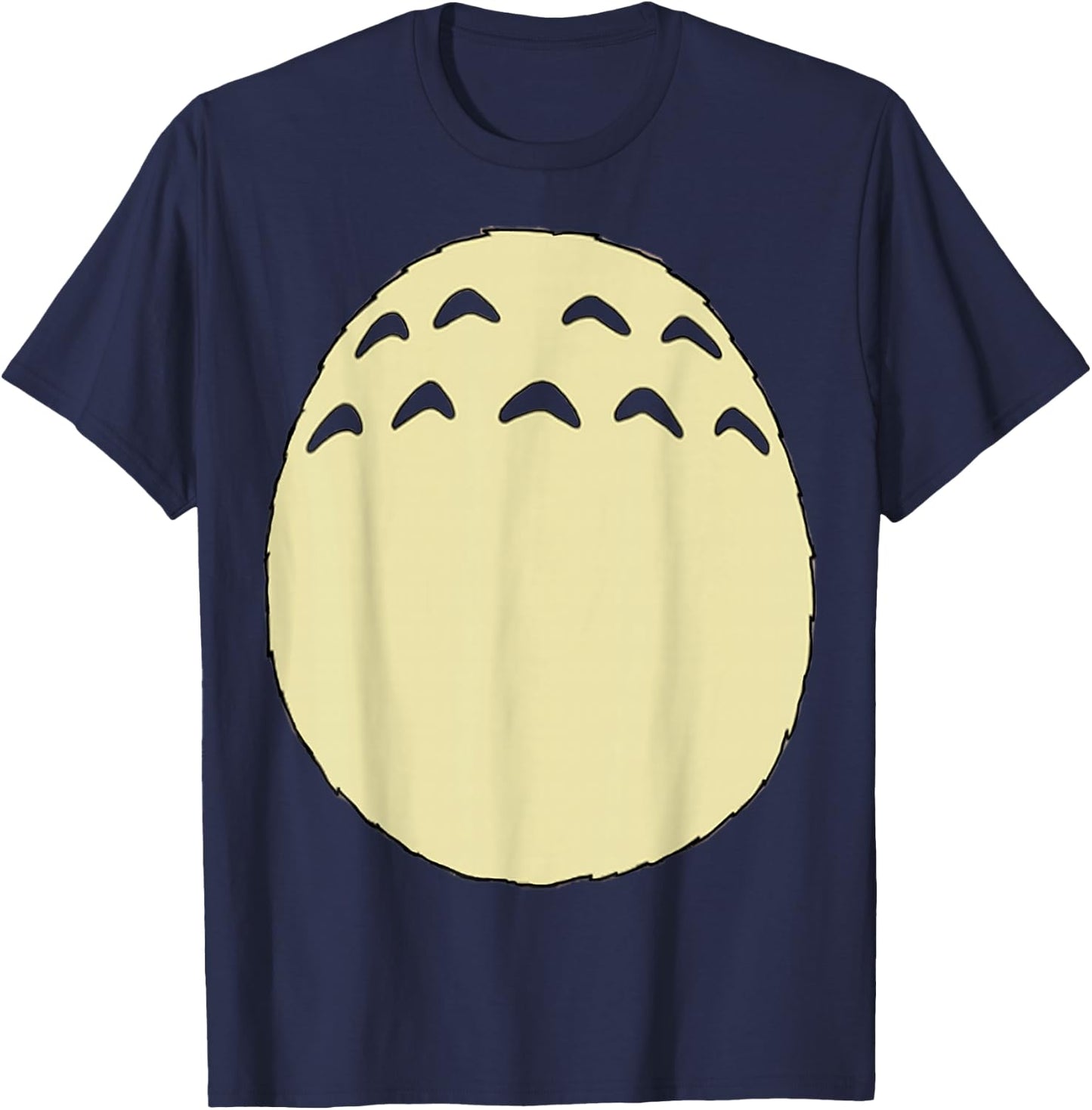 Anime Belly Cute T-Shirt - T-Shirt | Navy