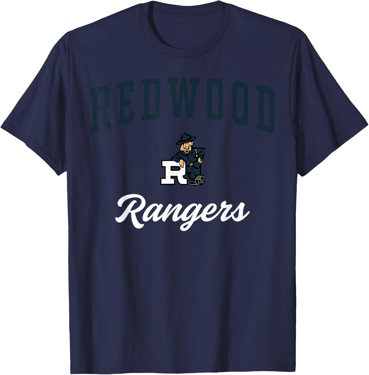 Redwood High School Rangers C3 T-Shirt - T-Shirt | Navy
