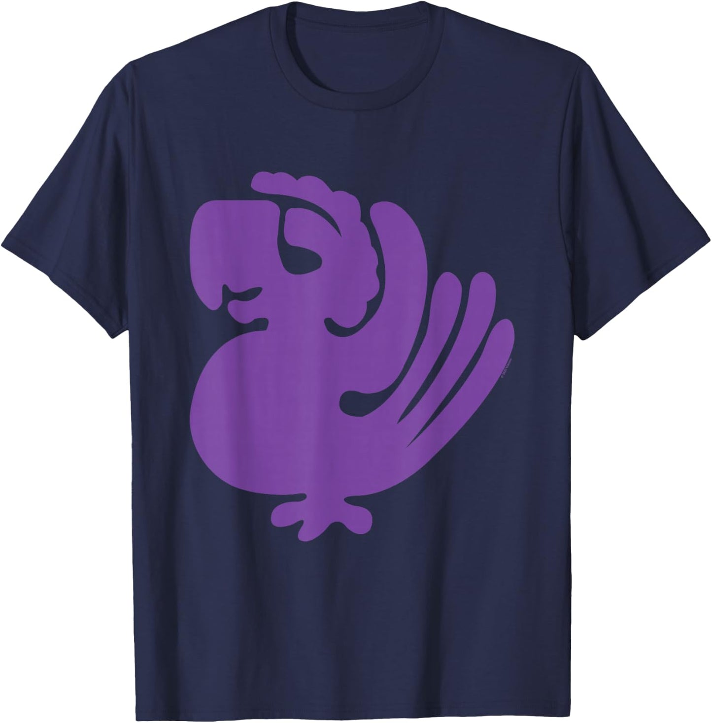 Legends of the Hidden Temple Purple Parrots Alt Logo T-Shirt - T-Shirt | Navy
