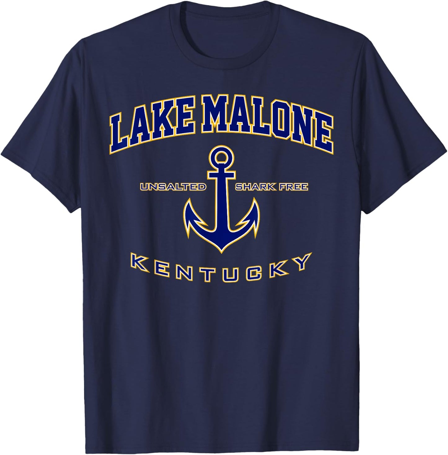 Lake Malone Shirt , Men, Girls & Boys T-Shirt - T-Shirt | Navy