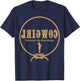 Rodeo Cowboys Cowgirls Apparel Reverse Cowgirl Funny Cowgirl T-Shirt - T-Shirt | Navy