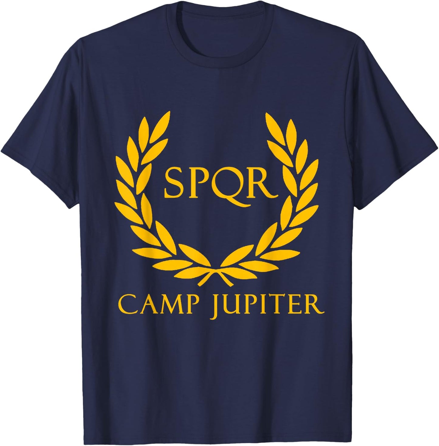 SPQR Senatus Populus Que Romanus Camp of Jupiter T-Shirt - T-Shirt | Navy