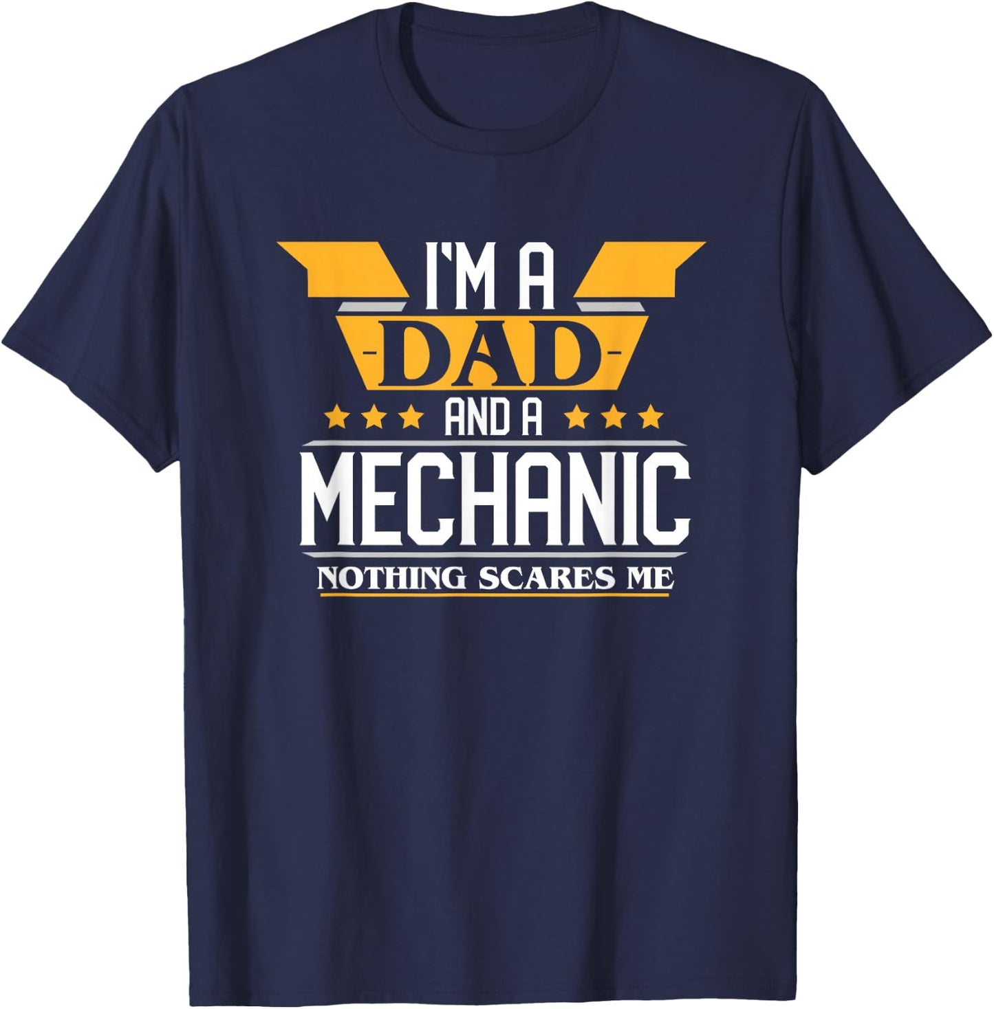 Mechanic Gifts Men's Funny Mechanic Father's Day T-Shirt - T-Shirt | Navy