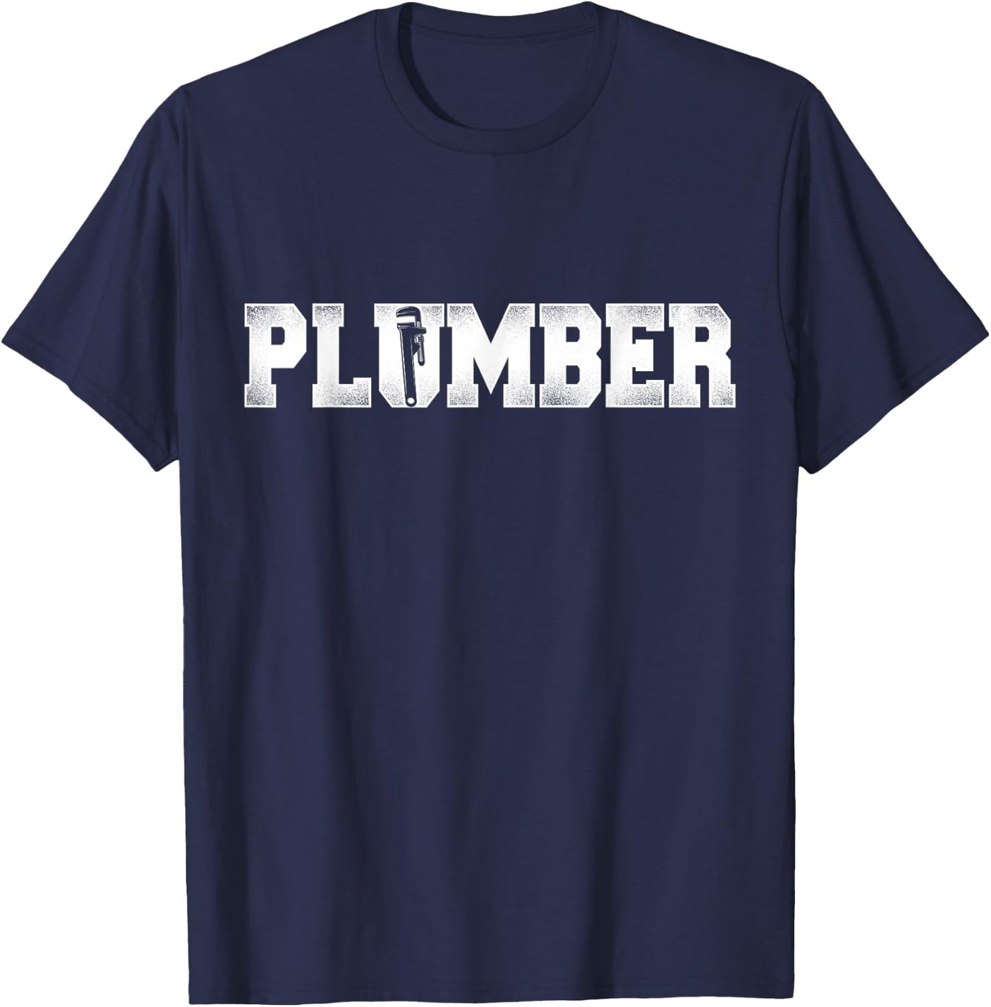 Plumber Vintage Plumber T-Shirt - T-Shirt | Navy
