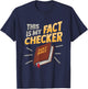 Bible Fact Checker Design for a Bible Student T-Shirt - T-Shirt | Navy