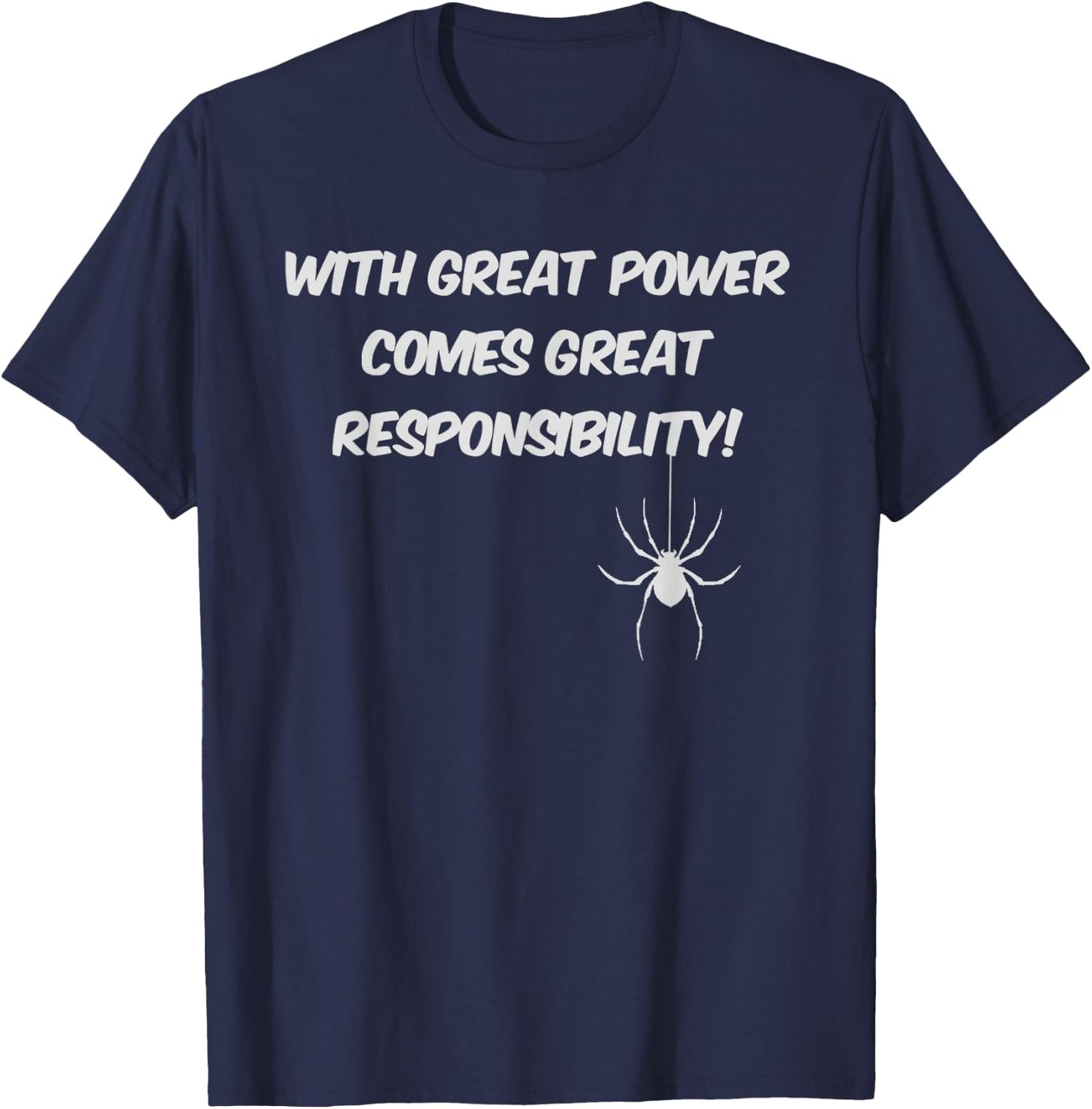 Super Villain Comic Book Super Hero Graphic Novel T-Shirt - T-Shirt | Navy