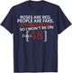 Roses Are Red People Are Fake I Stay To Myself First 48 T-Shirt - T-Shirt | Navy