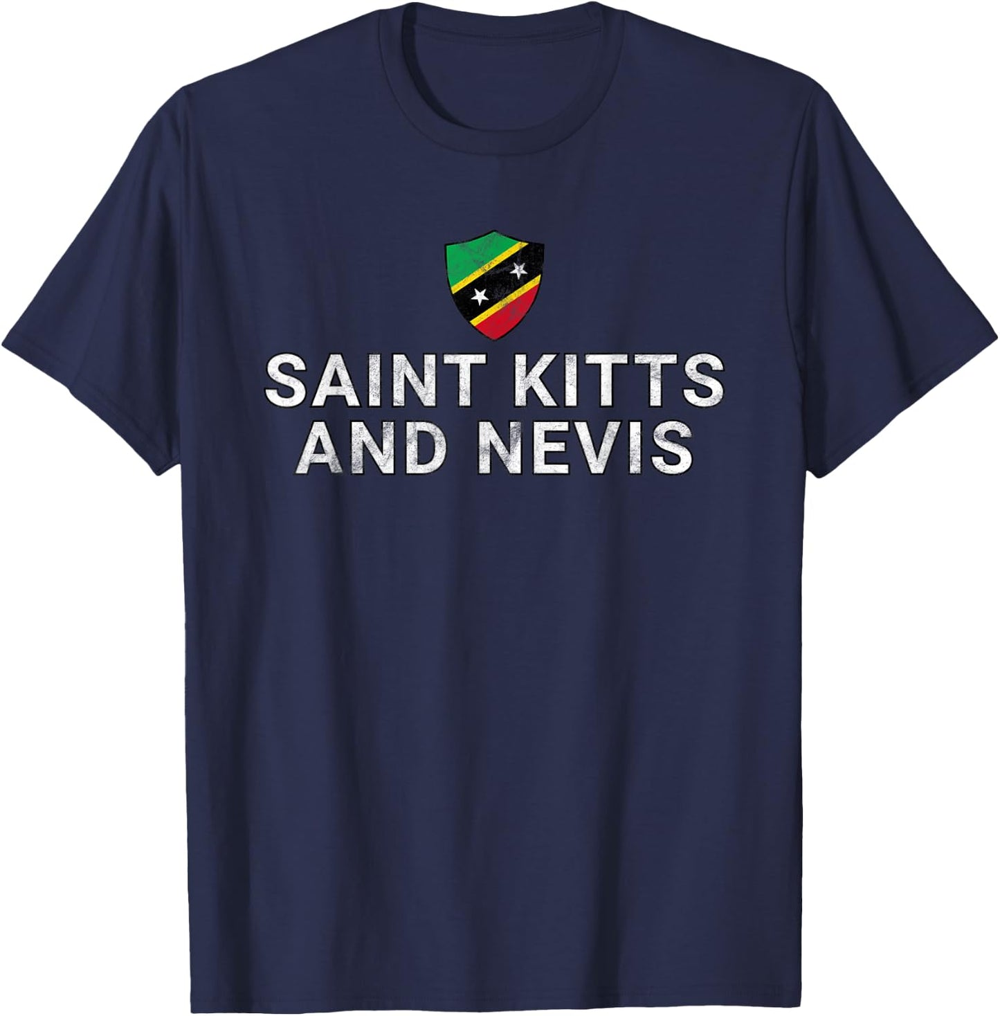 Saint Kitts and Nevis T-Shirt - T-Shirt | Navy