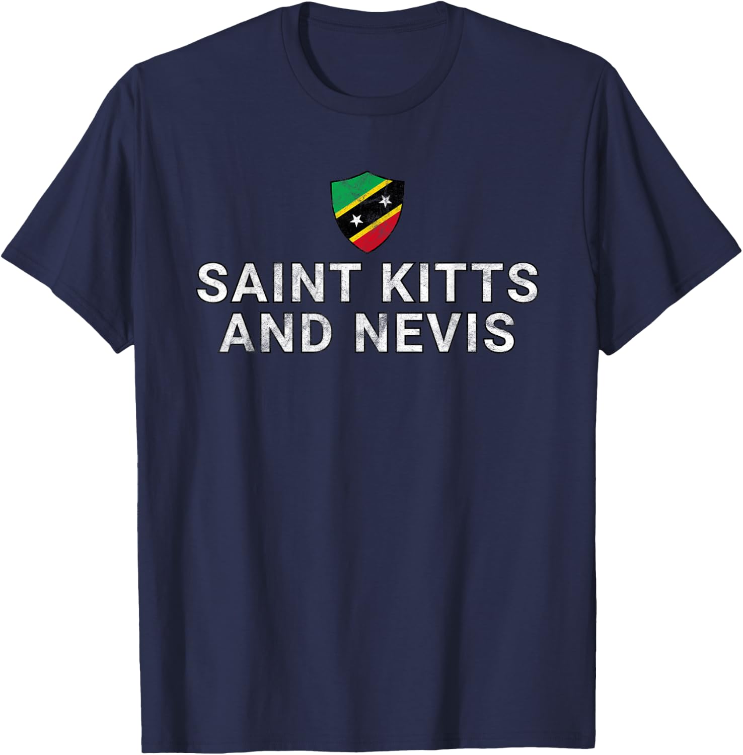 Saint Kitts and Nevis T-Shirt - T-Shirt | Navy