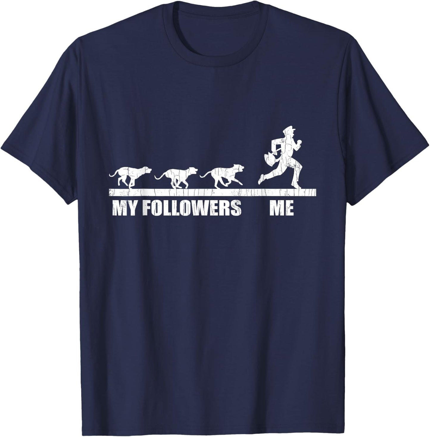 Postal Worker Funny Delivery Mailman T-Shirt - T-Shirt | Navy