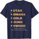 WW2 D Day Beaches World War 2 Army Hero Normandy Landings T-Shirt - T-Shirt | Navy
