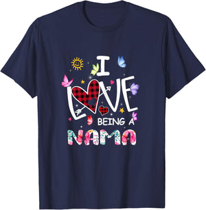 Women Love Being a Nama T-Shirt - T-Shirt | Navy