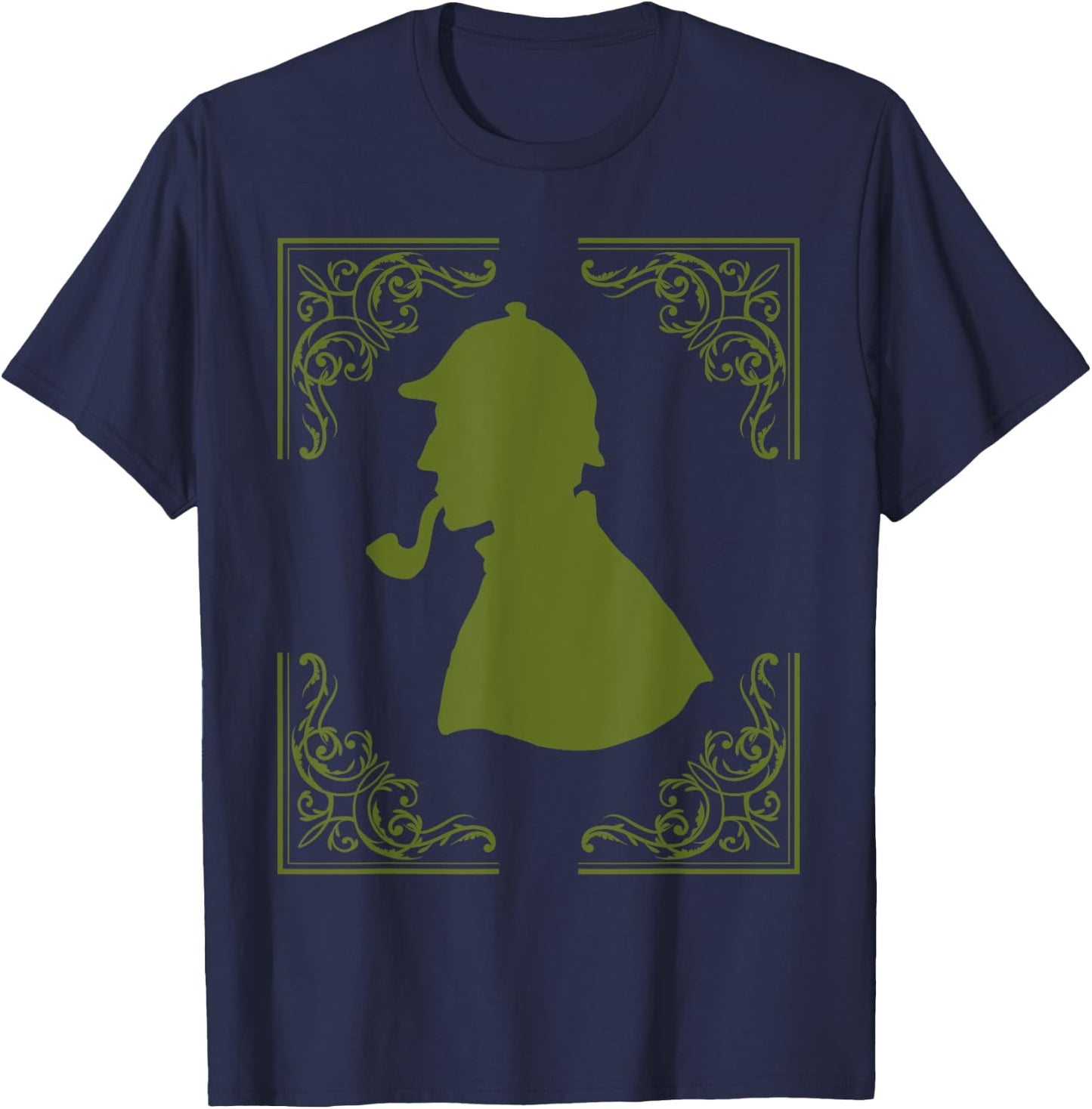 Sherlock Holmes T-Shirt - T-Shirt | Navy