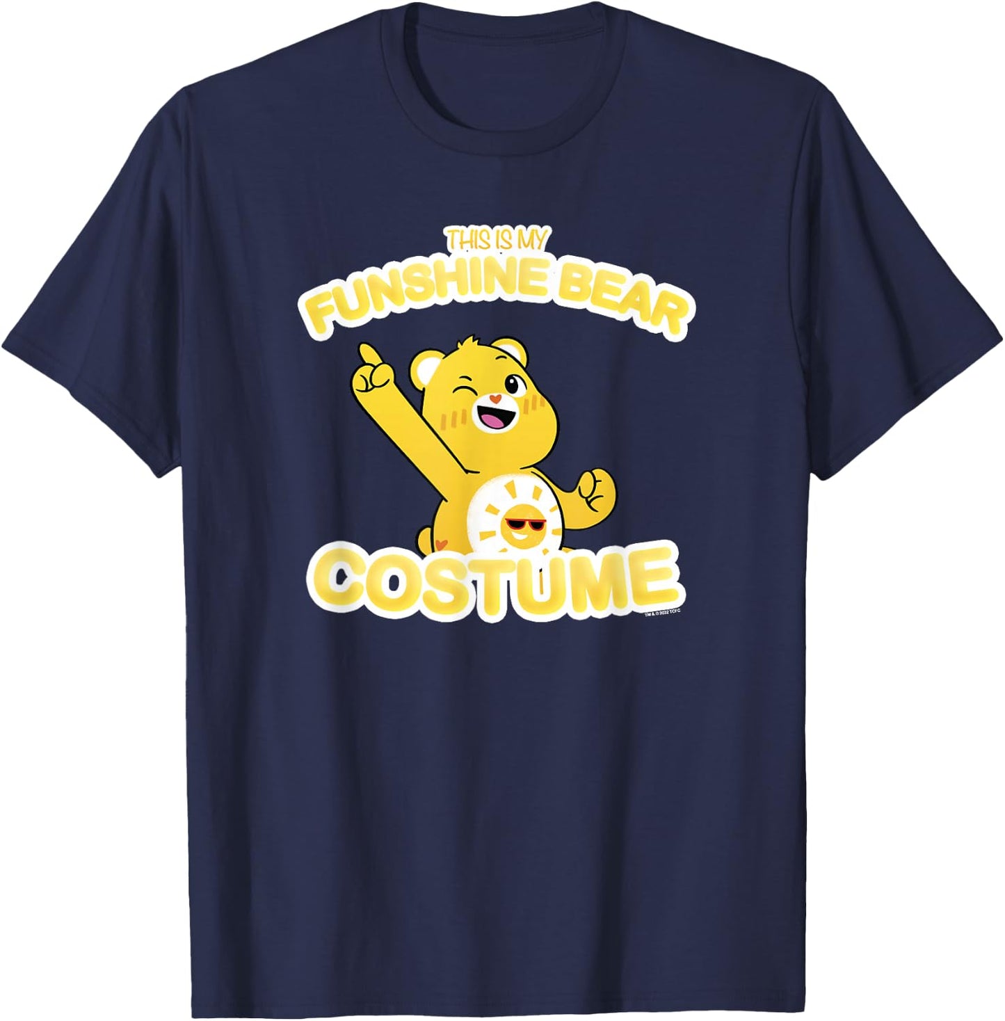 Care Bears Halloween This is My Funshine Bear Costume T-Shirt - T-Shirt | Navy