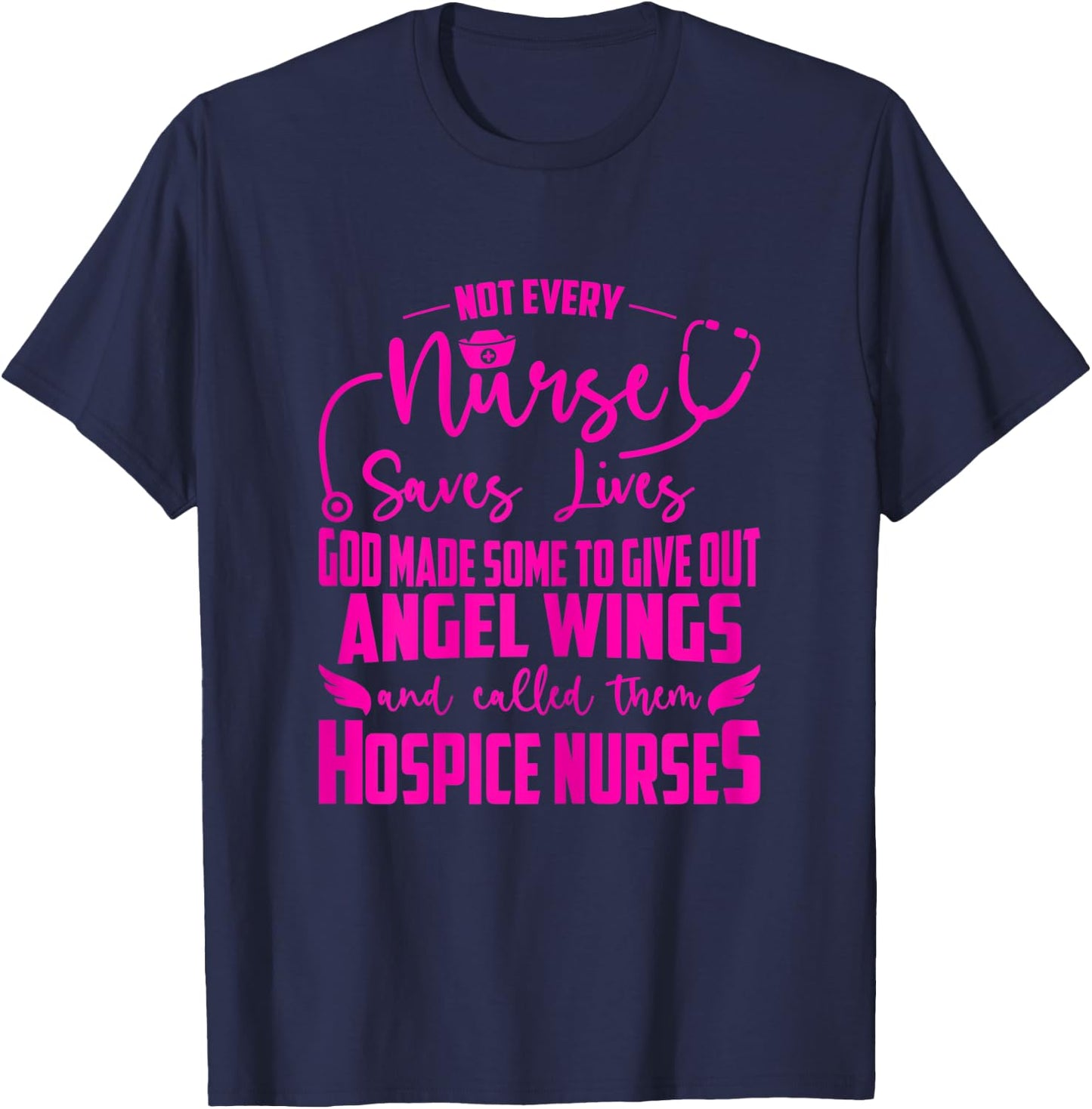 Registered Hospice Nurse T-Shirt - T-Shirt | Navy