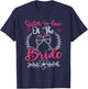 Sister-in-law Of The Bride T-Shirt - T-Shirt | Navy