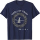 Funny Dutch Shepherd Circle of Trust Brick and Barbwire T-Shirt - T-Shirt | Navy
