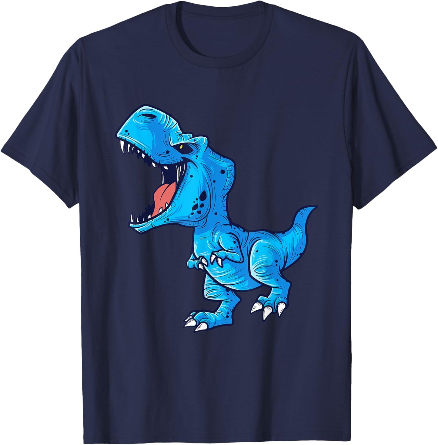 Funny Dinosaur T-Rex Dino Animal Lover Gift Kids Boys T-Shirt - T-Shirt | Navy