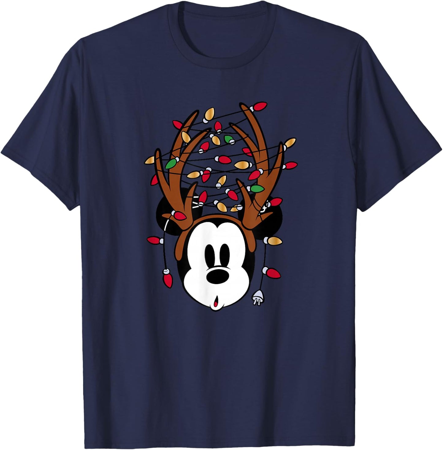 Disney Mickey Mouse Tangled Holiday T-Shirt - T-Shirt | Navy