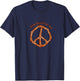 Make Bacon Not War Bacon Lover T-Shirt - T-Shirt | Navy