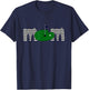 Golf Mom Life Birthday Family Matching Mama Mother's Day T-Shirt - T-Shirt | Navy