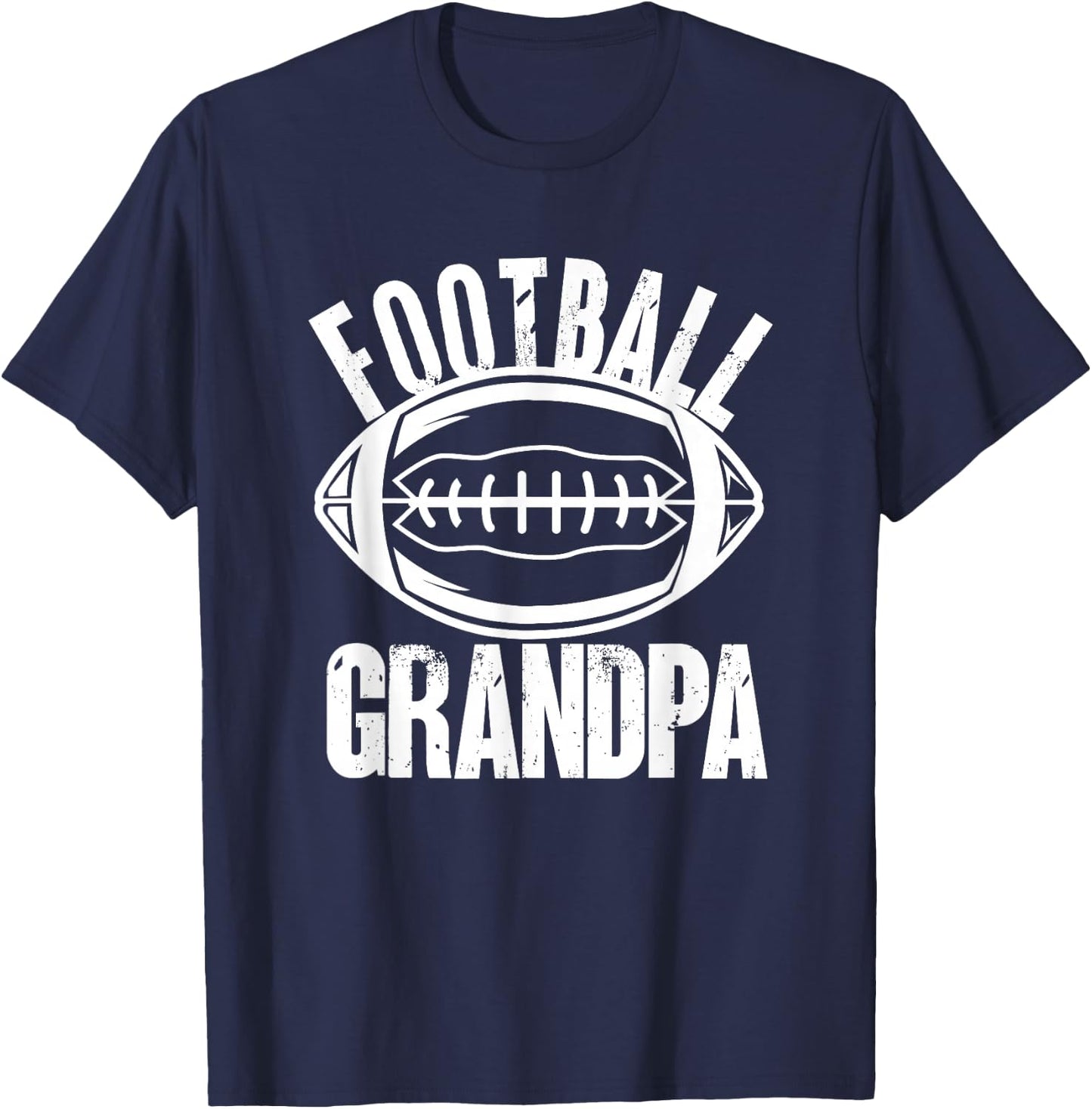 Funny Grandpa American Football T-Shirt - T-Shirt | Navy