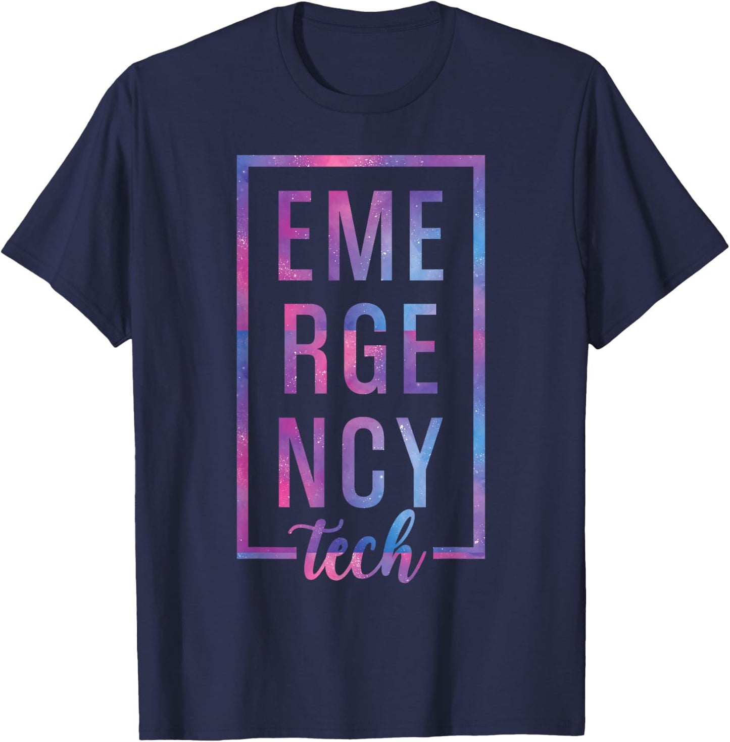 Emergency Room Tech ER Tech ER Technician T-Shirt - T-Shirt | Navy