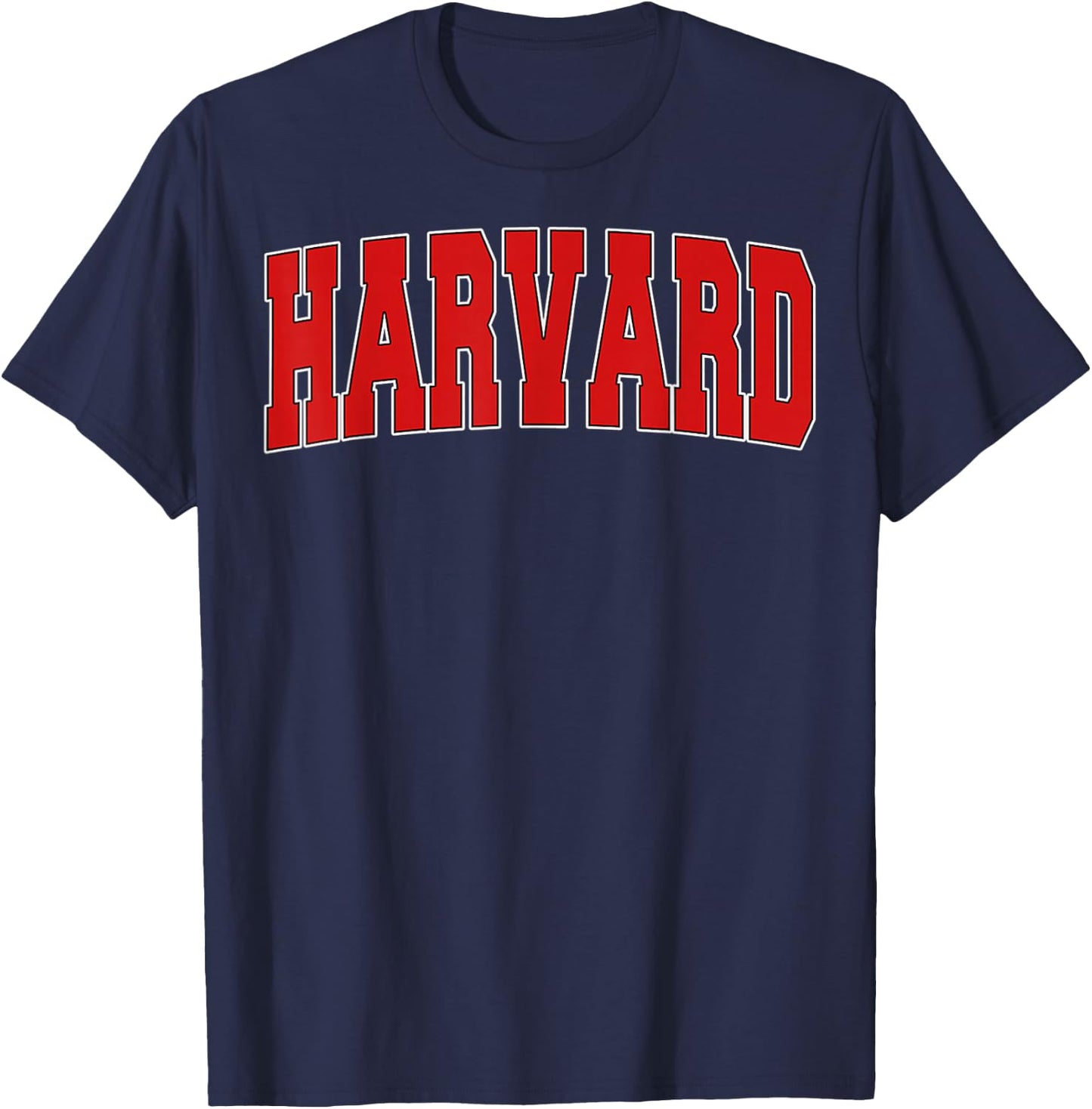 HARVARD IL ILLINOIS Varsity Style USA Vintage Sports T-Shirt - T-Shirt | Navy
