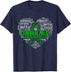 Cerebral Palsy Awareness Hope Support Strong Warrior T-Shirt - T-Shirt | Navy