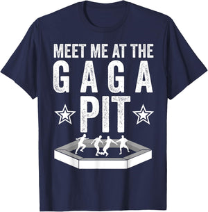 Cool Gaga Ball Gift Kids Funny Gaga ball Pit Dodgeball T-Shirt - T-Shirt | Navy