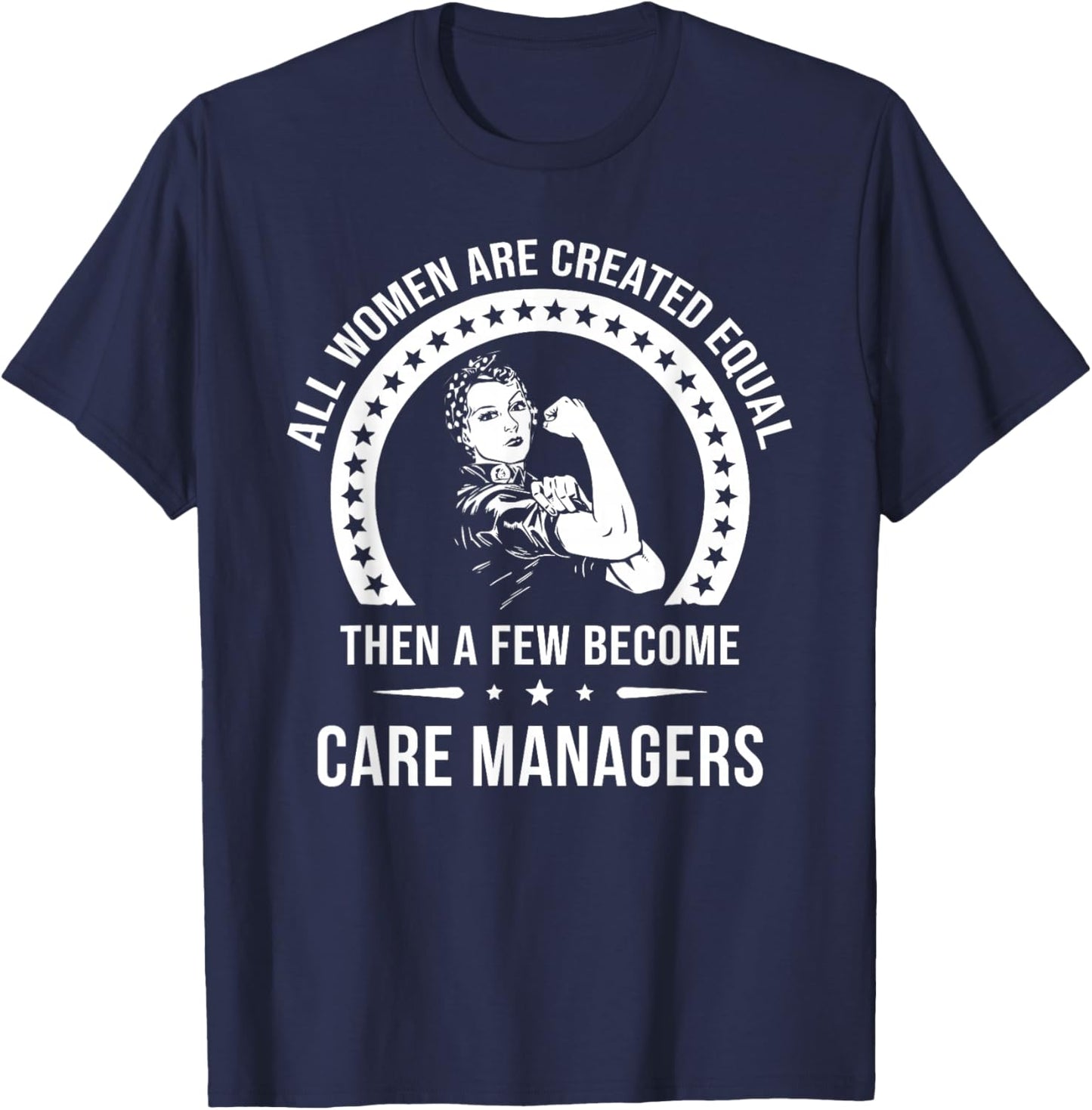 Care Manager Shirts | Care Manager T-Shirt - T-Shirt | Navy
