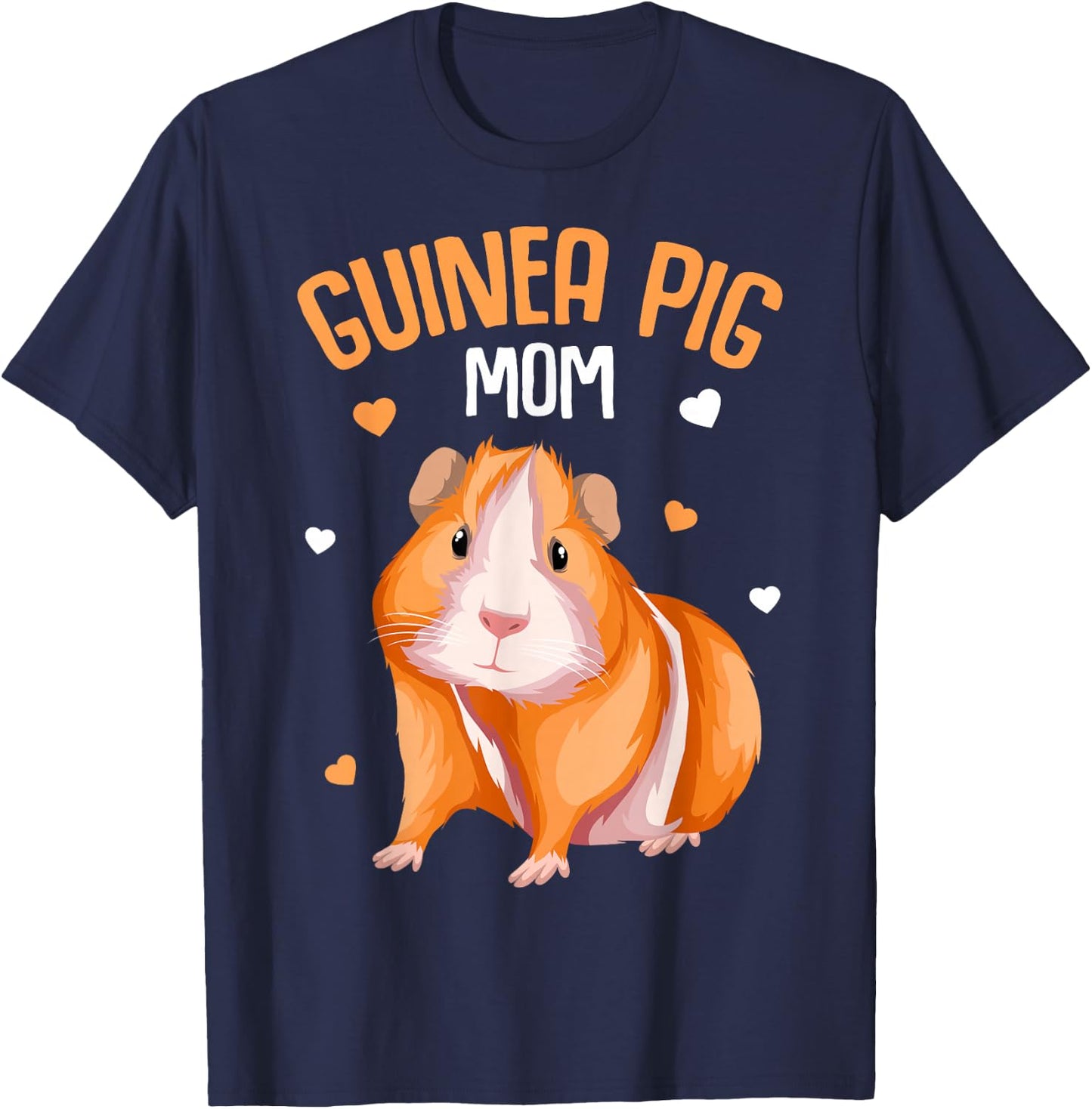 Guinea Pig Mom Mother´s Day Women Girls T-Shirt - T-Shirt | Navy