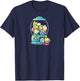 Cockatiel Toy Capsule T-Shirt - T-Shirt | Navy
