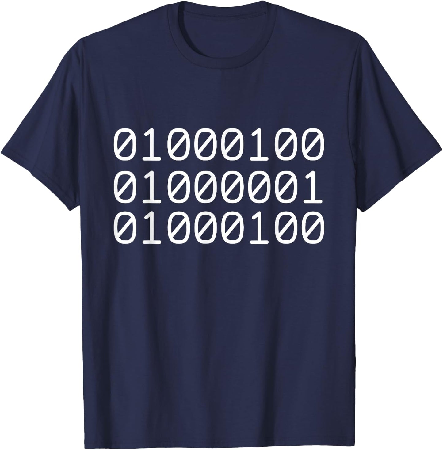 Binary Code Dad T-Shirt - T-Shirt | Navy