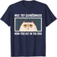 Schrodinger's Cat Funny Quantum Physics Physicists T-Shirt - T-Shirt | Navy